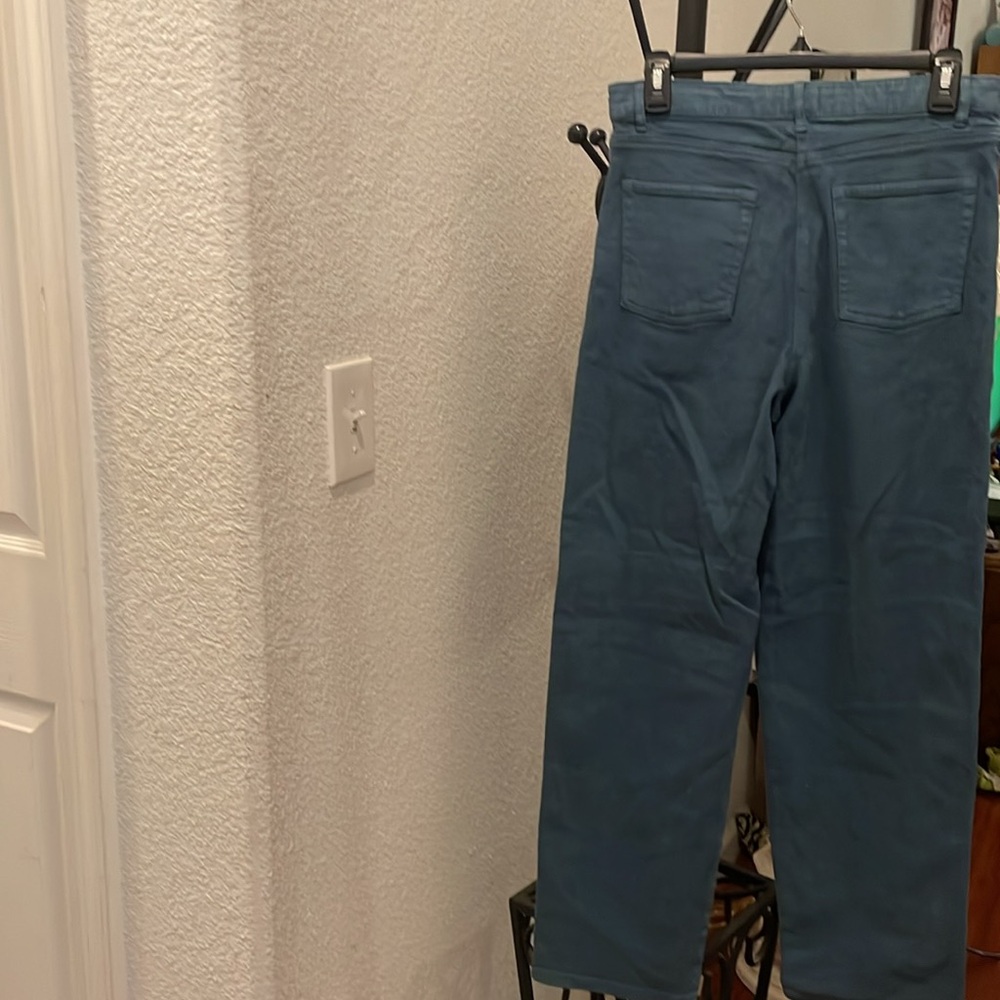 Wilfred Free Teal/Bluish Green Jeans SZ 8 - Picture 4 of 4